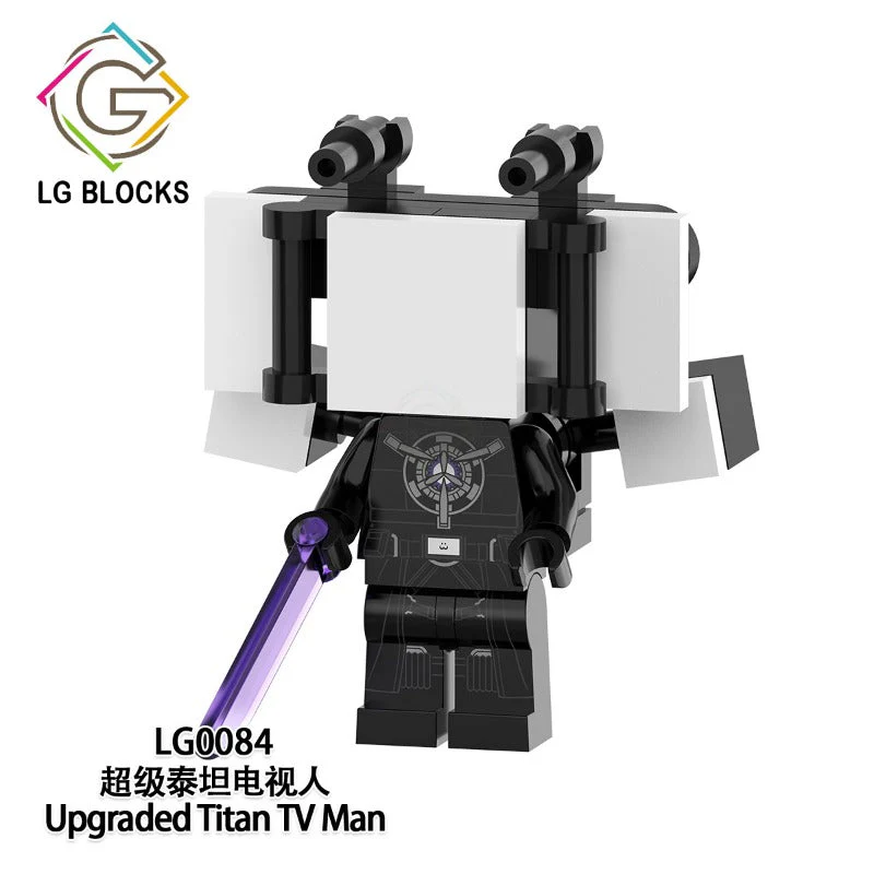 LG1012 Toilet man series Minifigures - Image 7