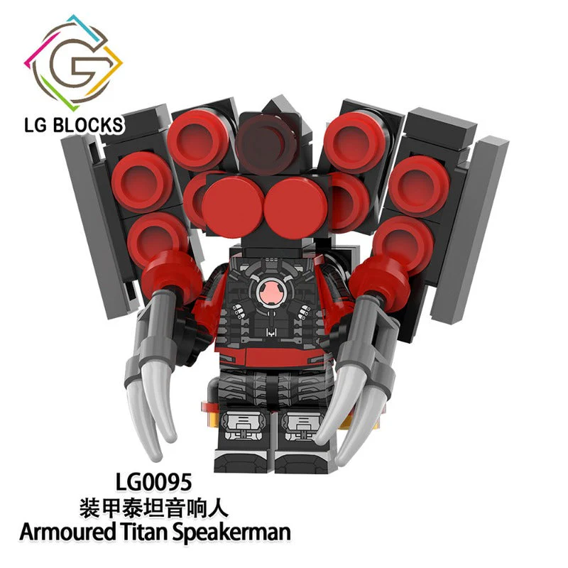 LG1014 Skibidi Toilet series Minifigures - Image 4