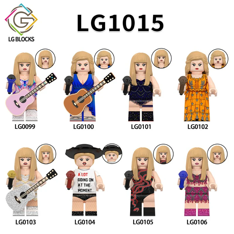 LG1015 Taylor Swift Series Minifigures - Image 10