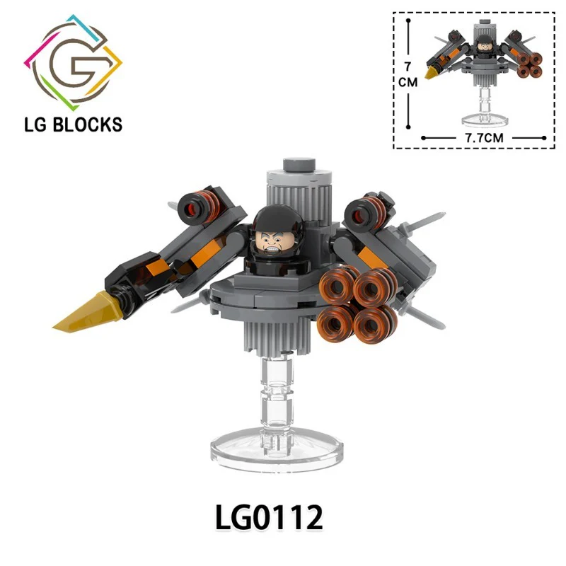 LG1016 Skibidi Toilet series Minifigures - Image 7