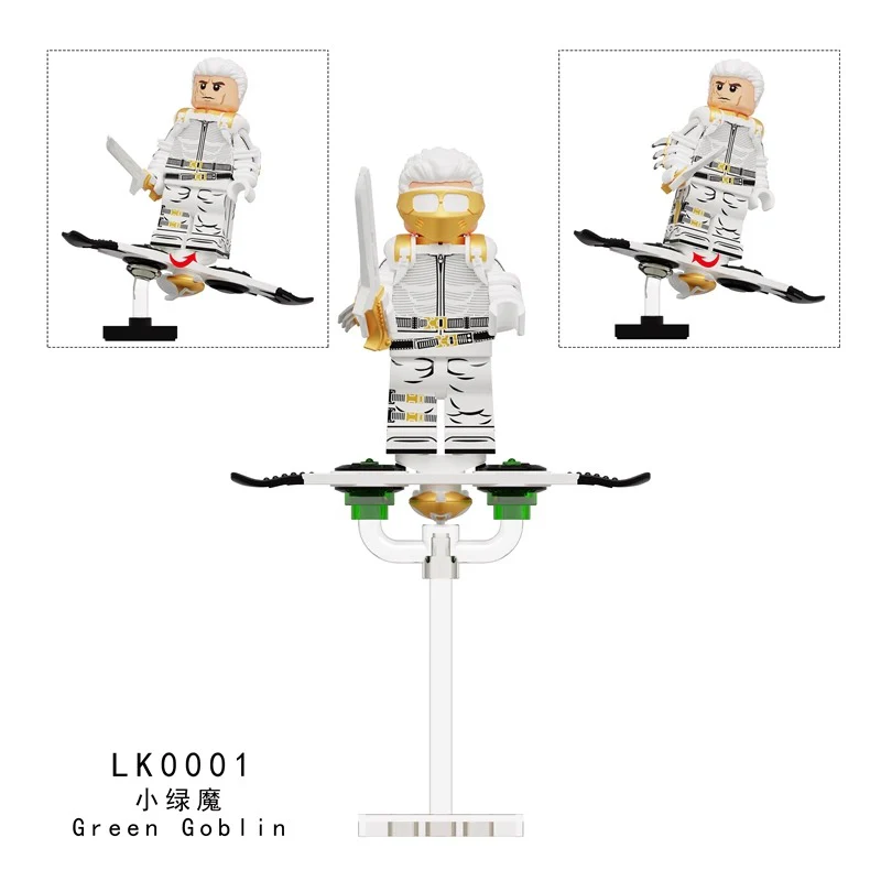 LK0001-0002 superhero Series Green Goblin Minifigures - Image 2