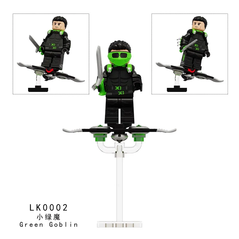 LK0001-0002 superhero Series Green Goblin Minifigures - Image 3