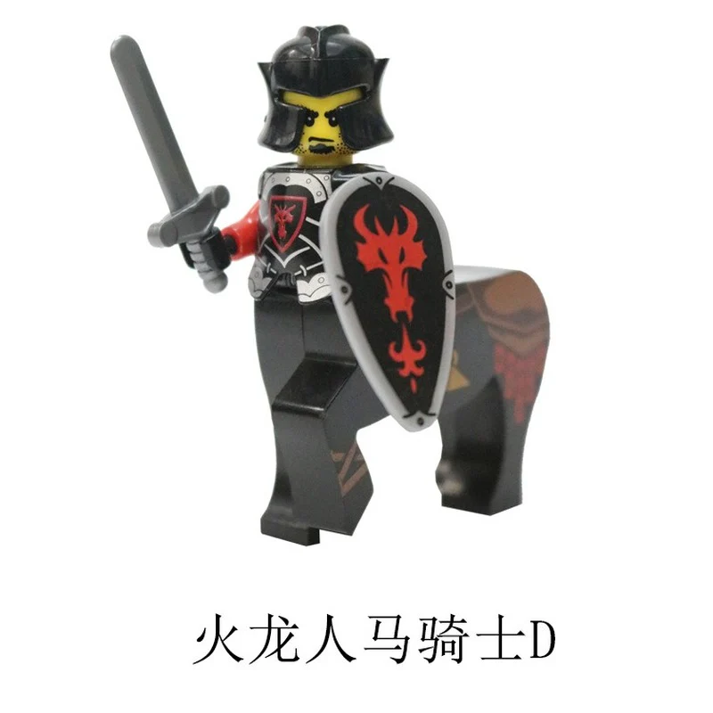 LOJO AX8801 Fire Dragon Centaur Cavalier Minifigure - Image 5