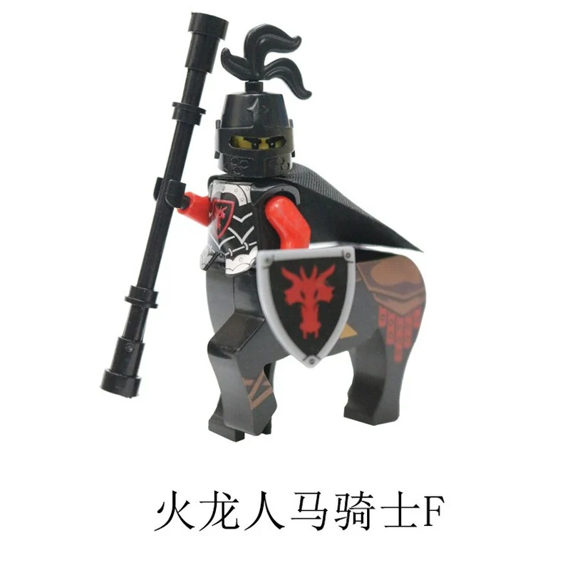 LOJO AX8801 Fire Dragon Centaur Cavalier Minifigure - Image 7