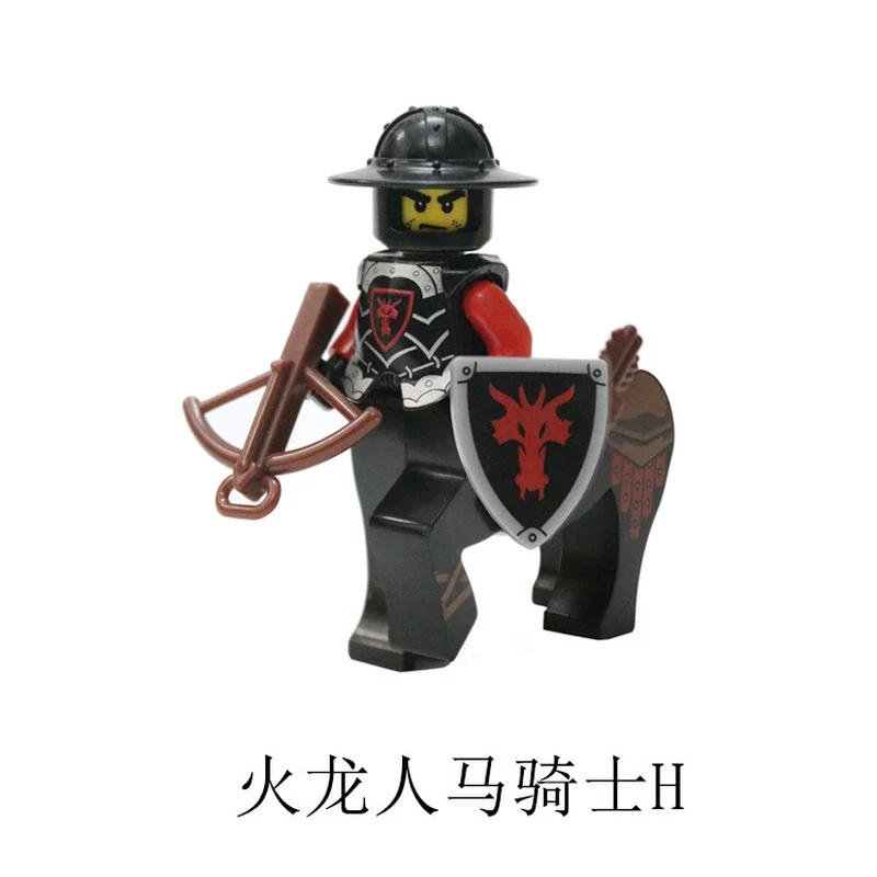 LOJO AX8801 Fire Dragon Centaur Cavalier Minifigure - Image 9
