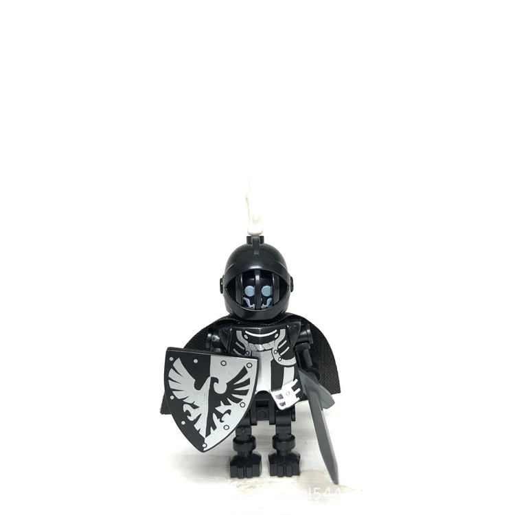 LX1008 Skeleton Legion Medieval Shadow Knight minifigures - Image 4