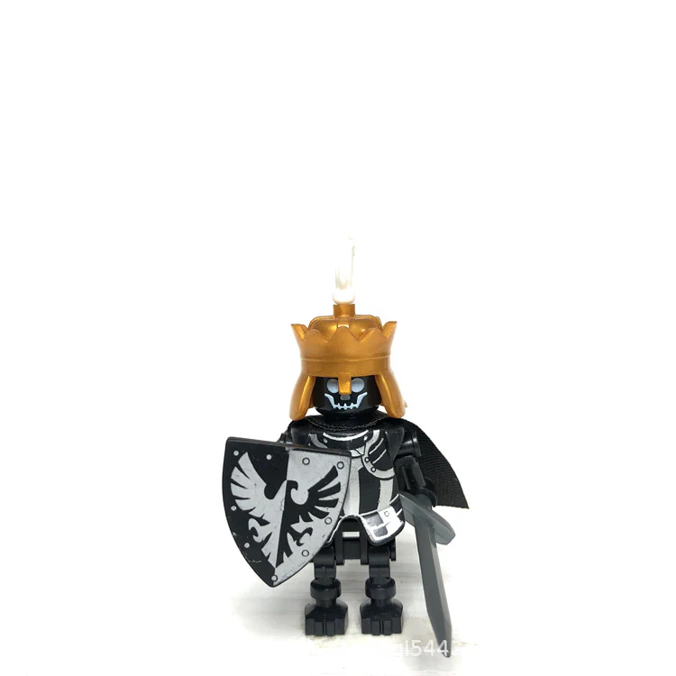 LX1008 Skeleton Legion Medieval Shadow Knight minifigures - Image 5