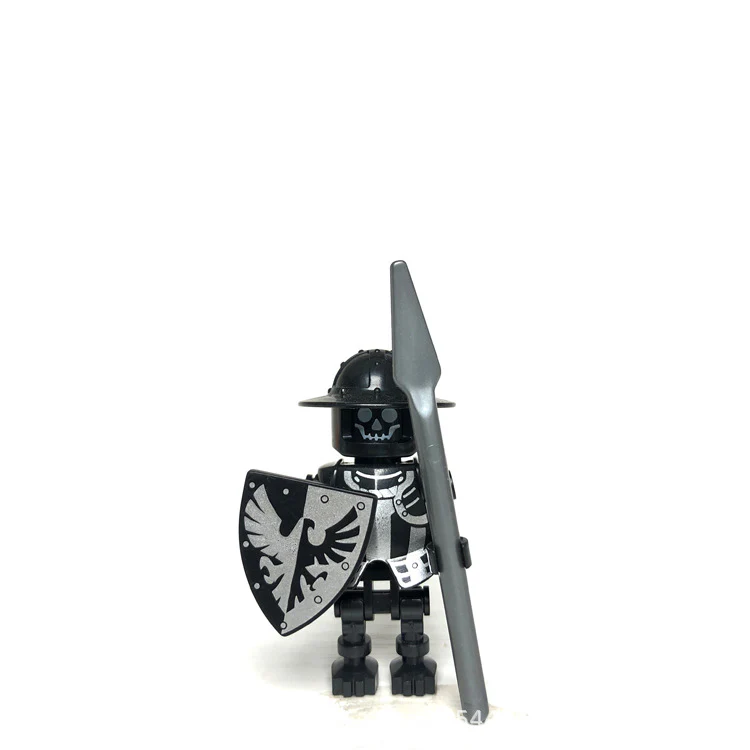 LX1008 Skeleton Legion Medieval Shadow Knight minifigures - Image 9