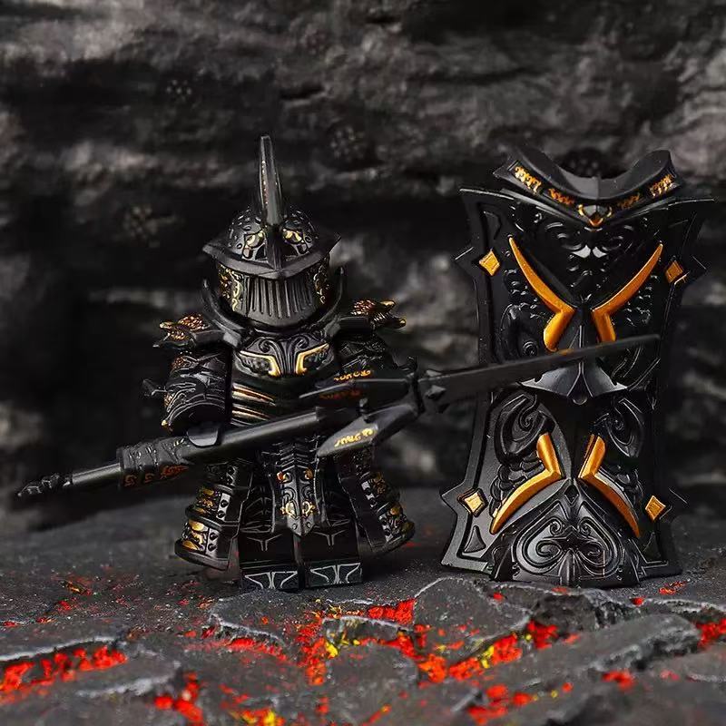 Lzy100-104 Demon Soul Tower Knight Medieval Guard Minifigures - Image 3