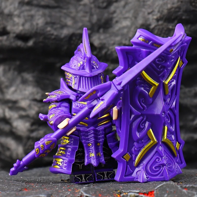 Lzy100-104 Demon Soul Tower Knight Medieval Guard Minifigures - Image 6