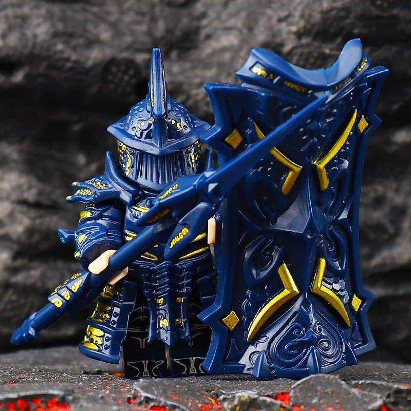 Lzy100-104 Demon Soul Tower Knight Medieval Guard Minifigures - Image 8