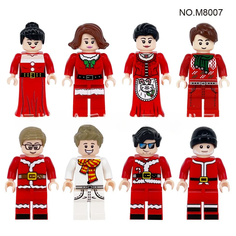 M8007A M8007 Christmas Minifigures - Image 3