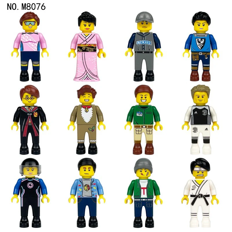 M8073 M8080 M8068 M8006 M8096 M8092 M8076 M8063 M8100 Urban Minifigures - Image 10