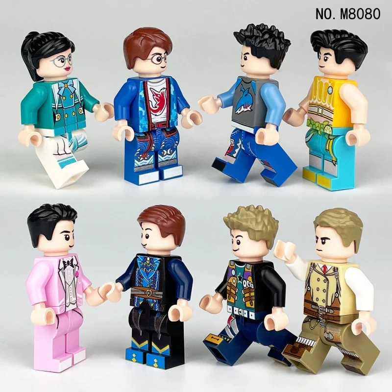 M8073 M8080 M8068 M8006 M8096 M8092 M8076 M8063 M8100 Urban Minifigures - Image 3