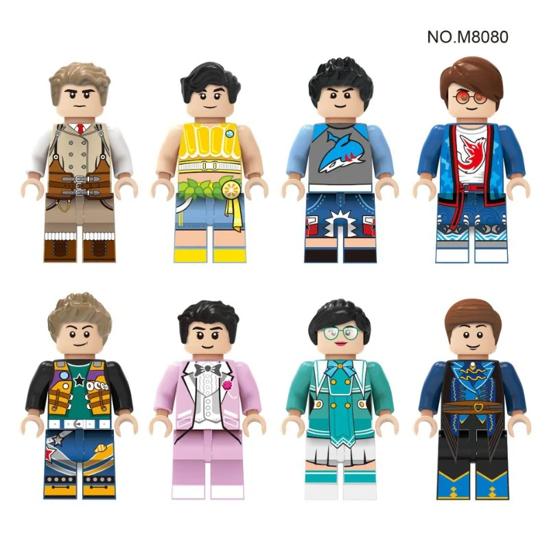 M8073 M8080 M8068 M8006 M8096 M8092 M8076 M8063 M8100 Urban Minifigures - Image 5