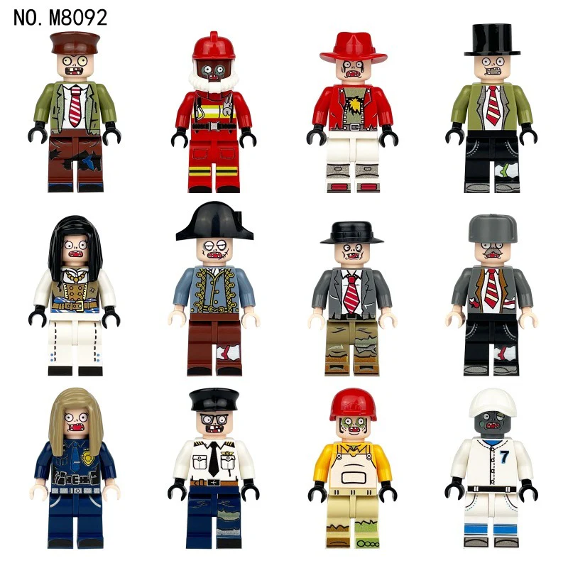 M8073 M8080 M8068 M8006 M8096 M8092 M8076 M8063 M8100 Urban Minifigures - Image 9