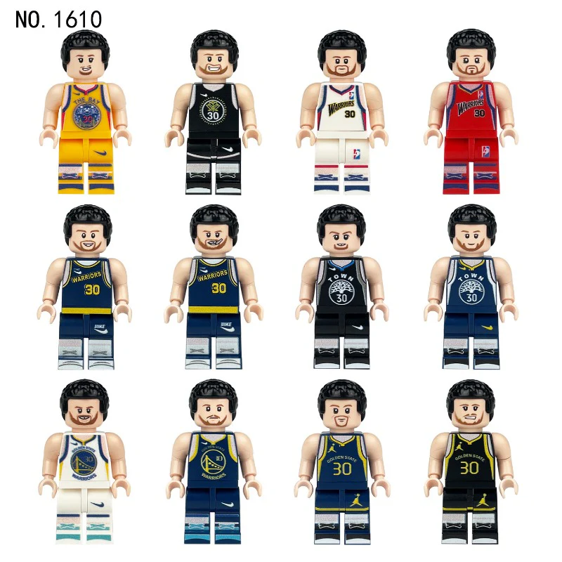 M8139 M8090 M1610 M8070 James Basketball Sports Minifigures - Image 5