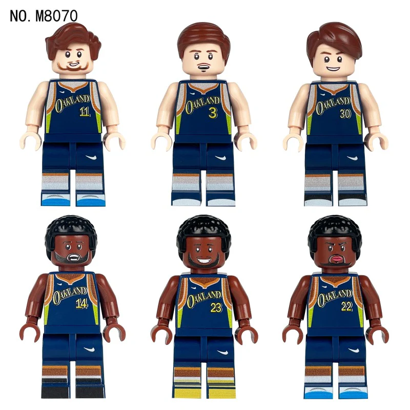 M8139 M8090 M1610 M8070 James Basketball Sports Minifigures - Image 6