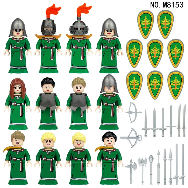 M8153 Forest Elf Hunter Minifigures - Image 3