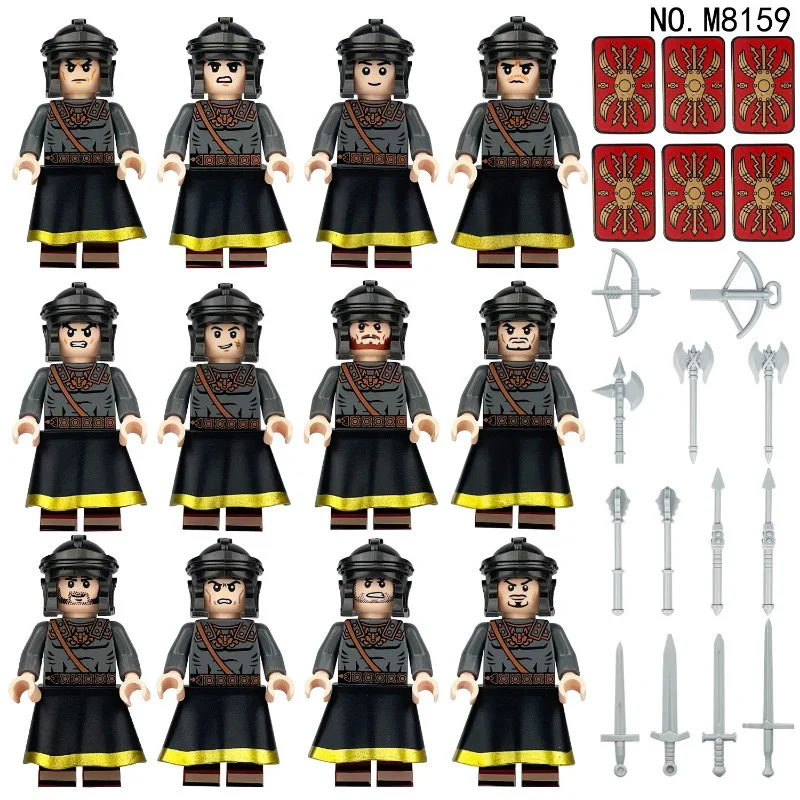 M8159 M8174 Roman Warriors Minifigures - Image 3