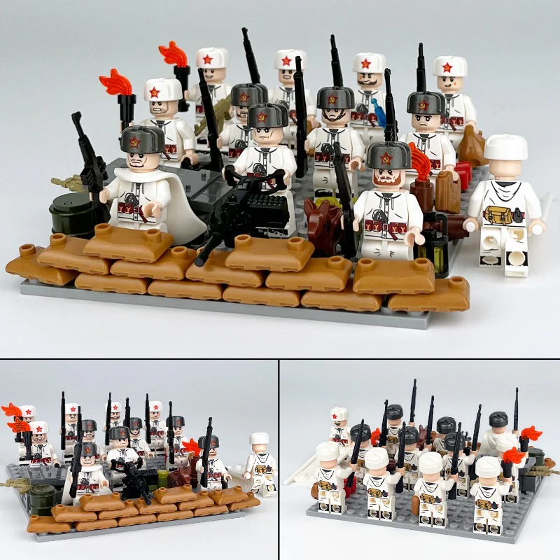 M8160 M8202 Soviet field unit Minifigures - Image 3