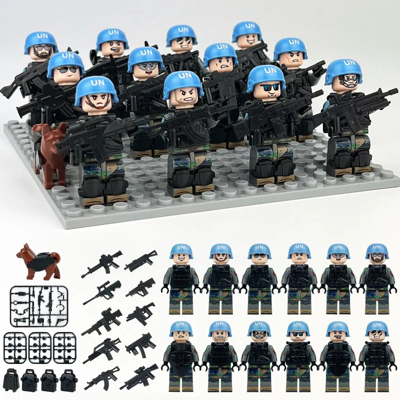 M8163 World Peacekeeping Force Minifigures - Image 2