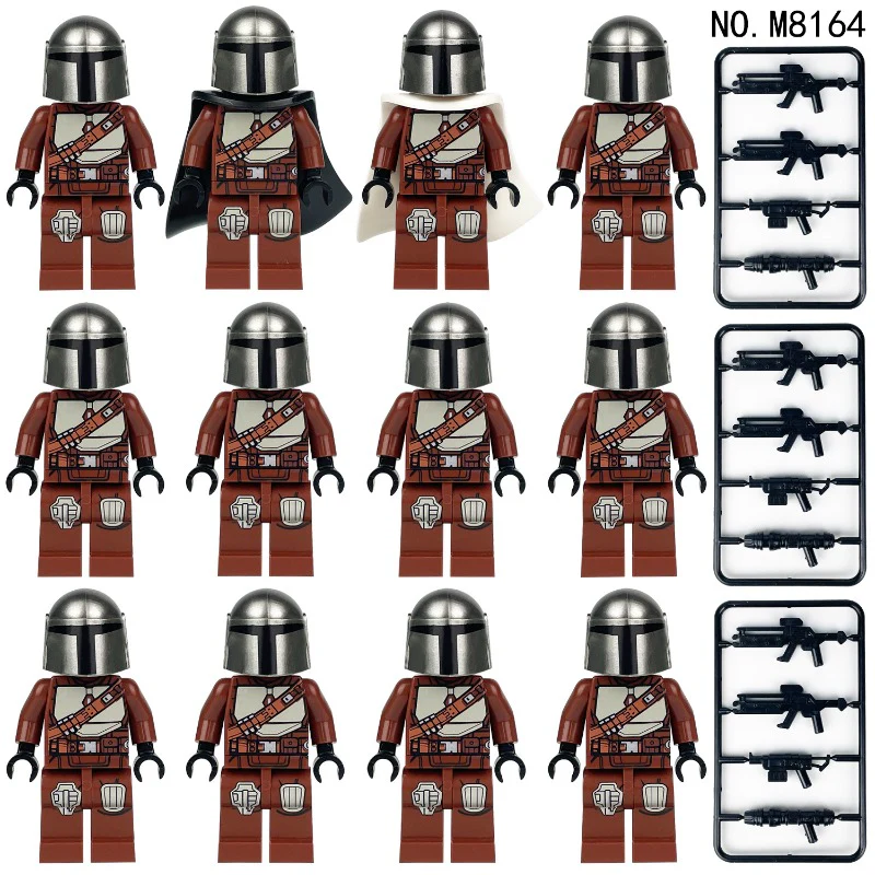 M8164 M8165 M8044 Star Wars Series Minifigures - Image 2