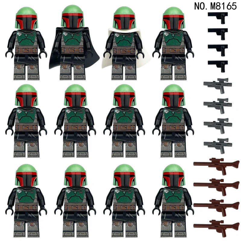 M8164 M8165 M8044 Star Wars Series Minifigures - Image 3