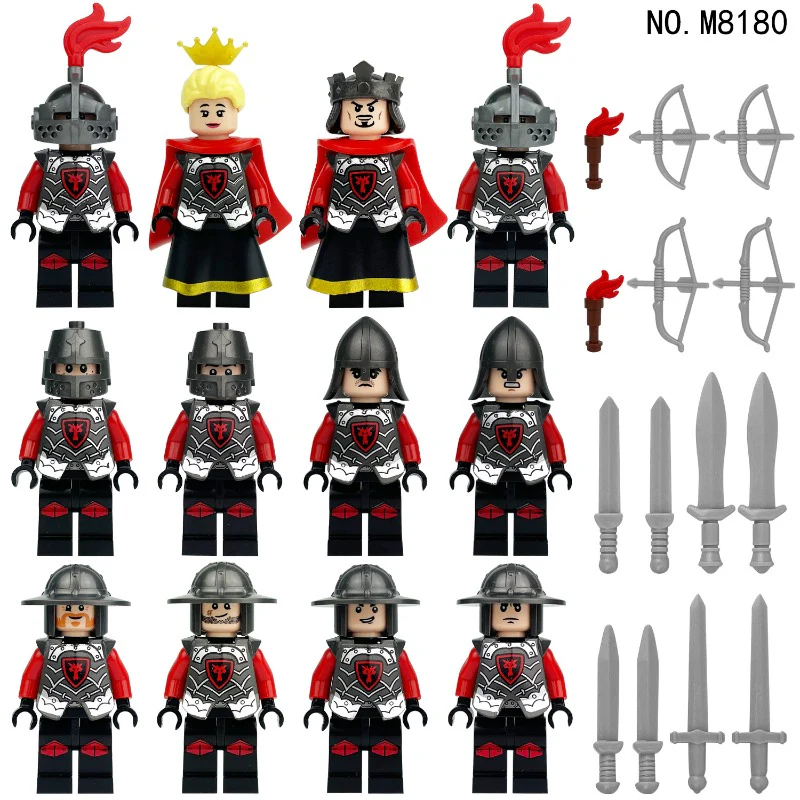 M8179 M8180 Medieval Scorpion Country Soldiers Minifigures - Image 2