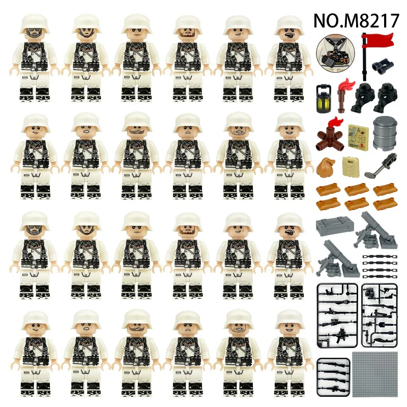 M8217 German Mountain Division Phalanx Minifigures