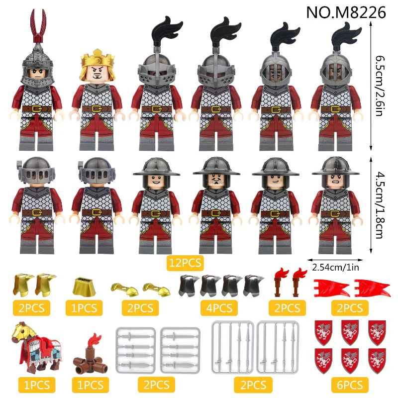 M8226 Medieval Griffin Legion Minifigures - Image 2