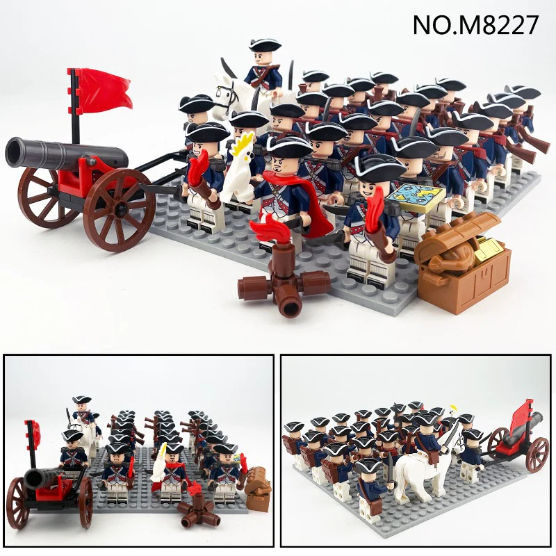 M8227 war for independence 24 styles Minifigures - Image 2