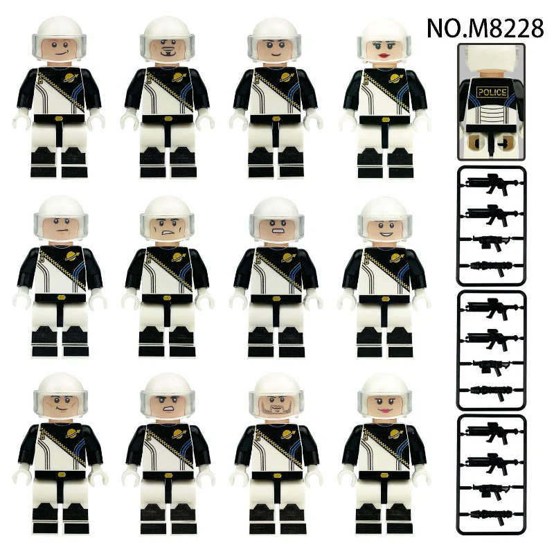 M8228 Space Police Minifigures
