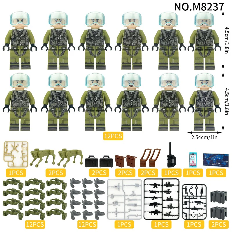 M8237 Soaring Air Force One Minifigures - Image 2
