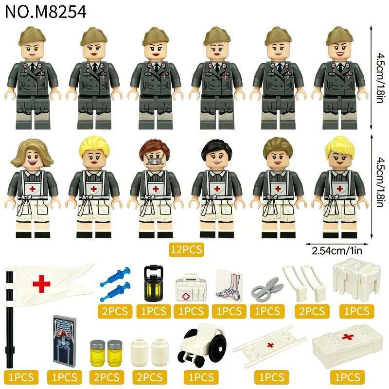 M8254 Frontline Medical Corps minifigure - Image 2