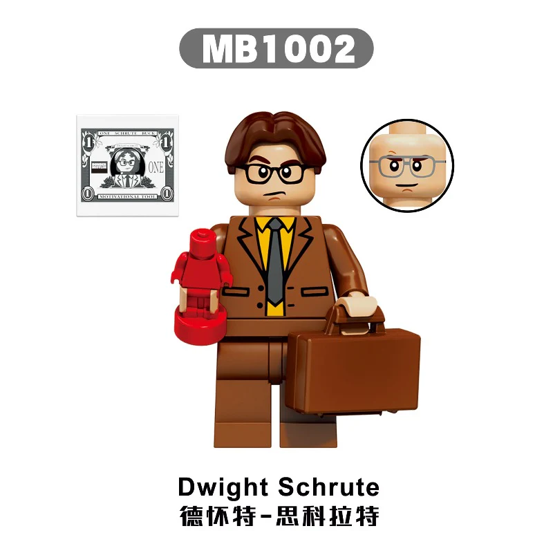 MB1001-MB1005 American Office Movie Series minifigures - Image 5