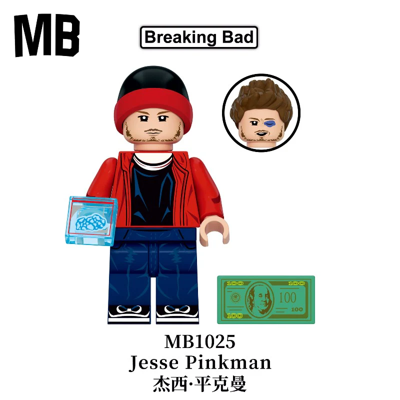 MB1025 Breaking Bad  Series Jesse Pinkman Minifigures - Image 2