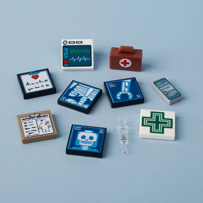 Medical Kit Doctor Scene Minifigures Accessories - Image 3