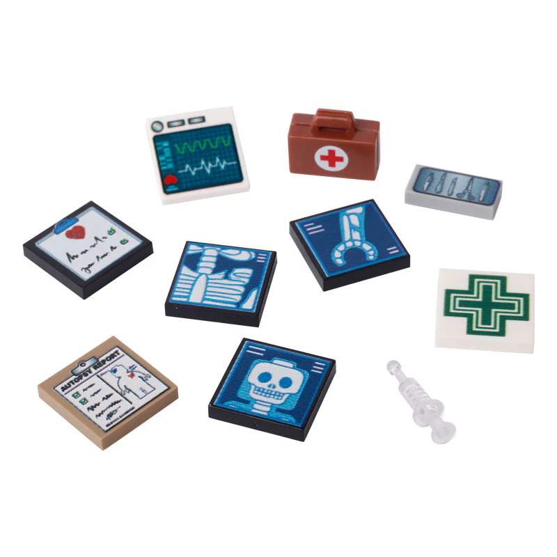 Medical Kit Doctor Scene Minifigures Accessories - Image 4
