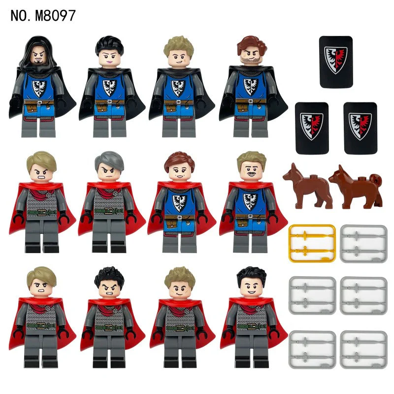 Medieval Ancient Rome Series Knight Military Castle Minifigures - Image 13
