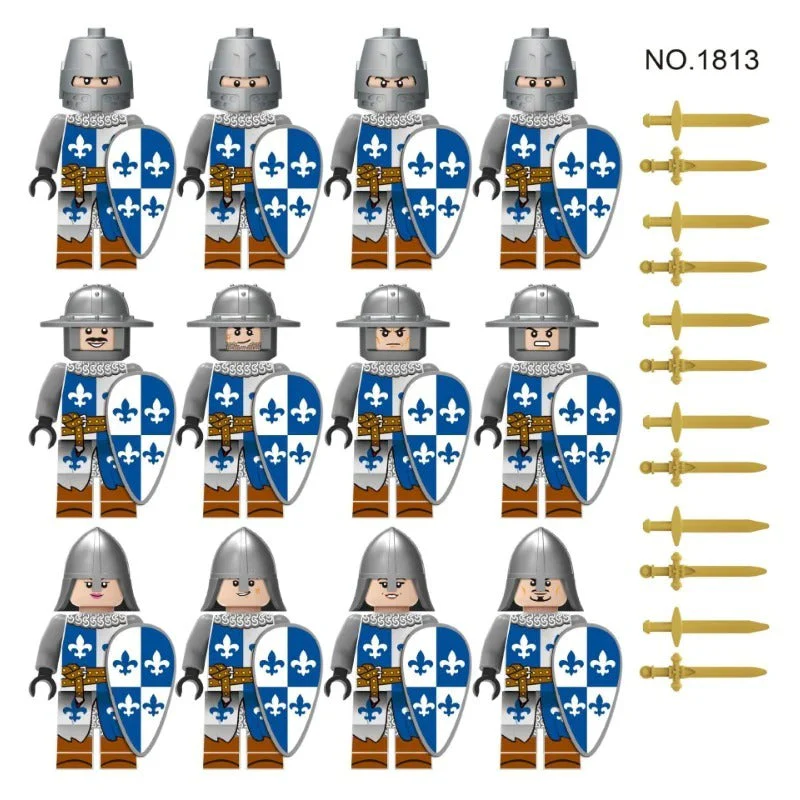 Medieval Ancient Rome Series Knight Military Castle Minifigures - Image 4
