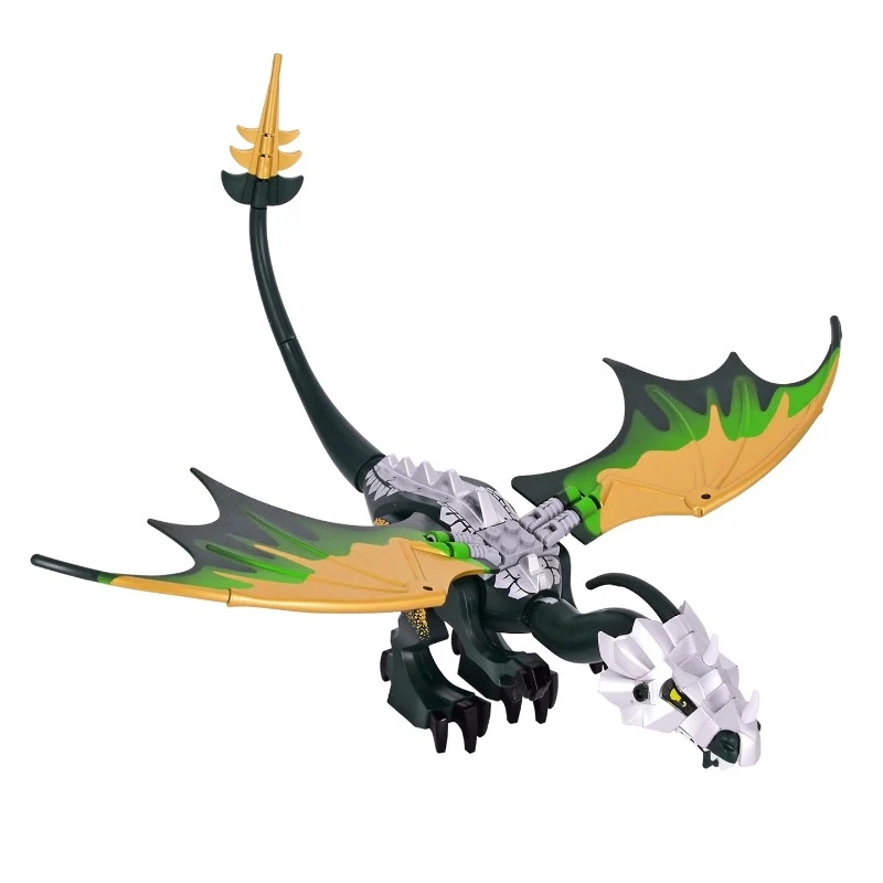 medieval dragons, green dragons Minifigures - Image 4