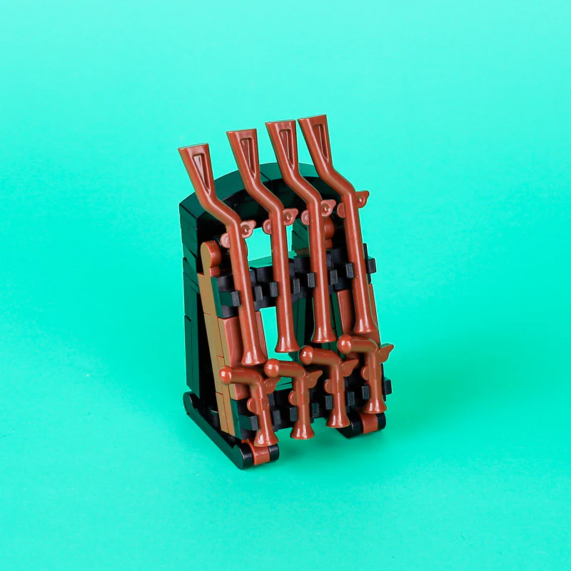 Medieval military artillery soldiers weapons carriage - Image 2