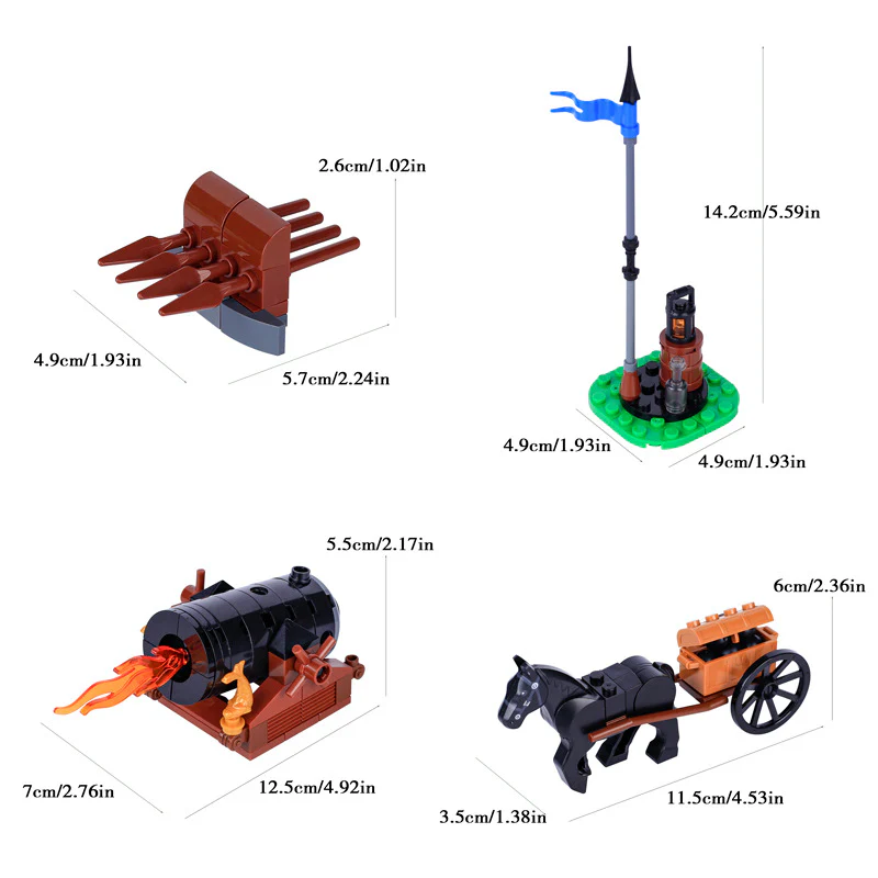 Medieval military artillery soldiers weapons carriage - Image 4
