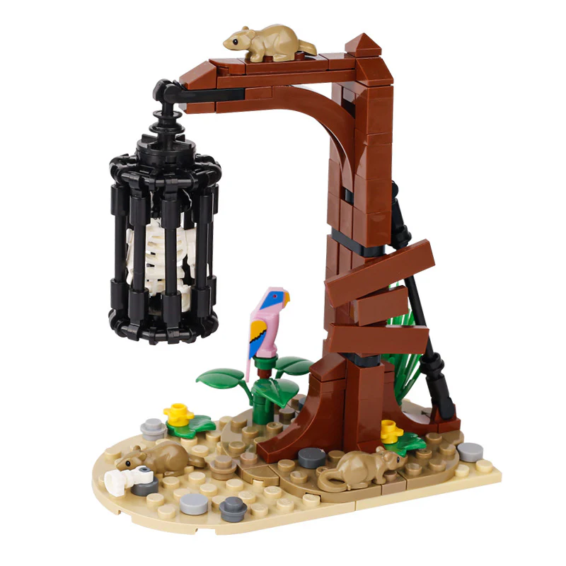 Medieval Military Execution Ground Gallows Gangster Pirate Ship Parrot - Image 5