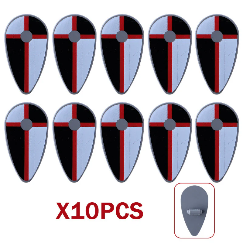 Medieval Military Knight Shield 2586 - Image 6