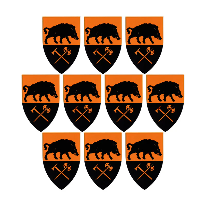 Medieval Military War Soldier Shield - Image 12