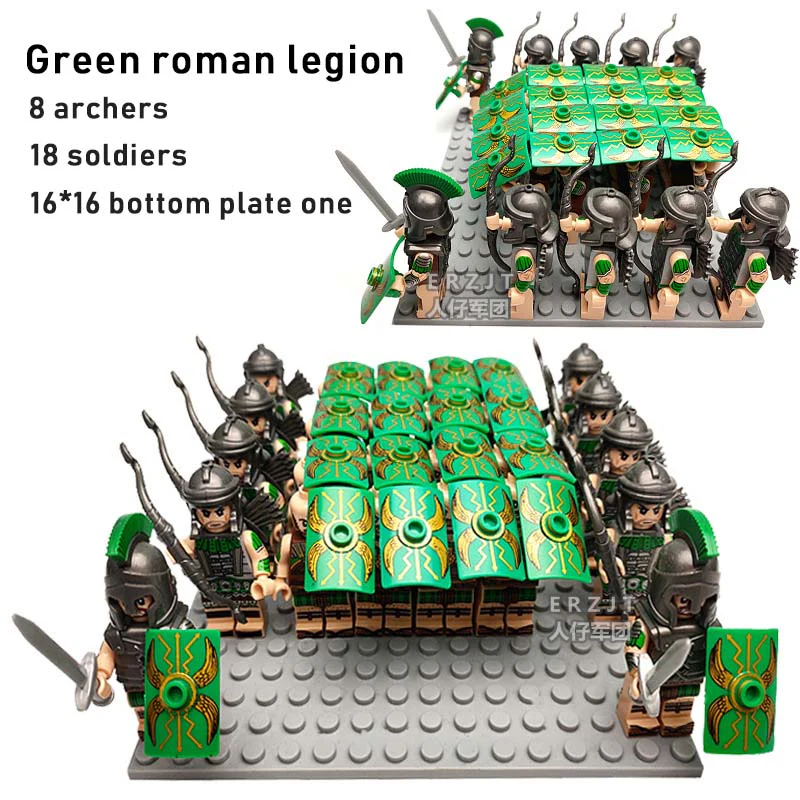 Medieval Roman Soldier Building Block Minifigures - Image 11