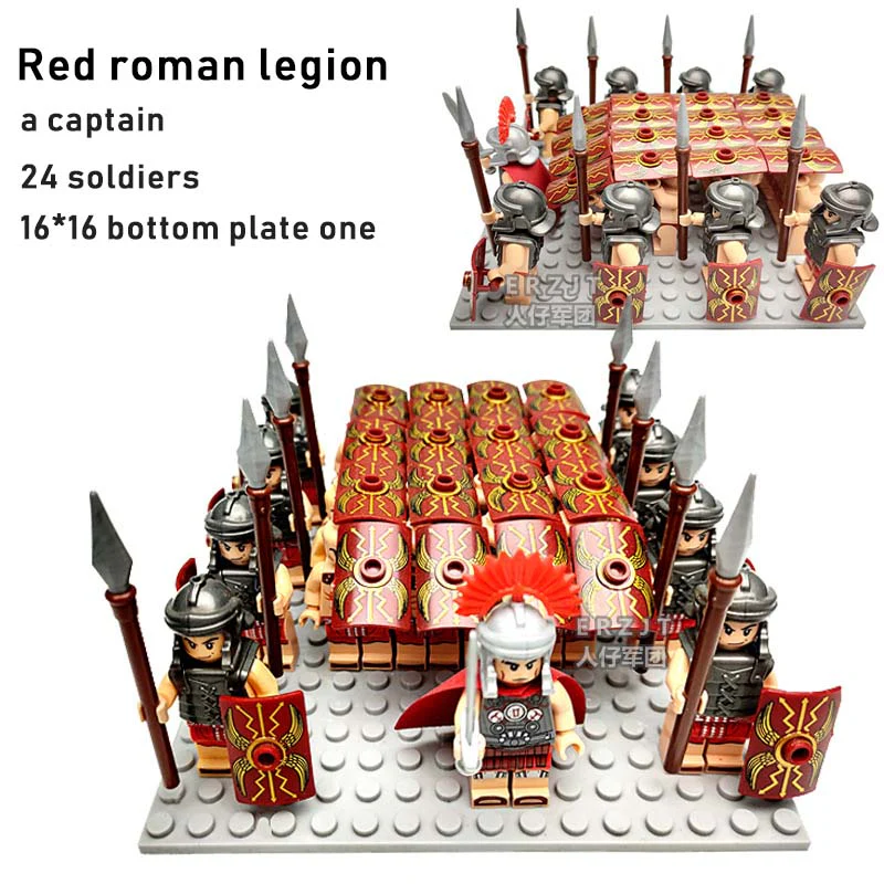 Medieval Roman Soldier Building Block Minifigures - Image 12
