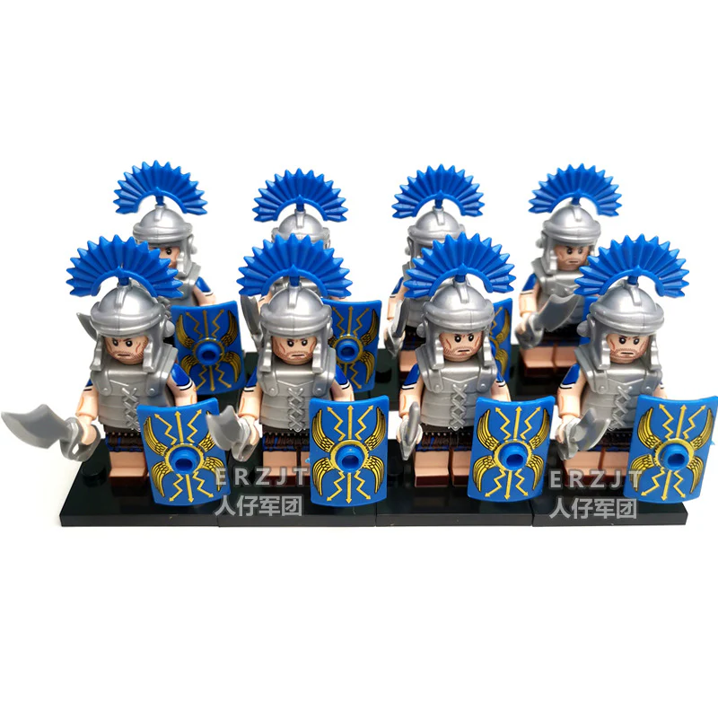 Medieval Roman Soldier Building Block Minifigures - Image 3